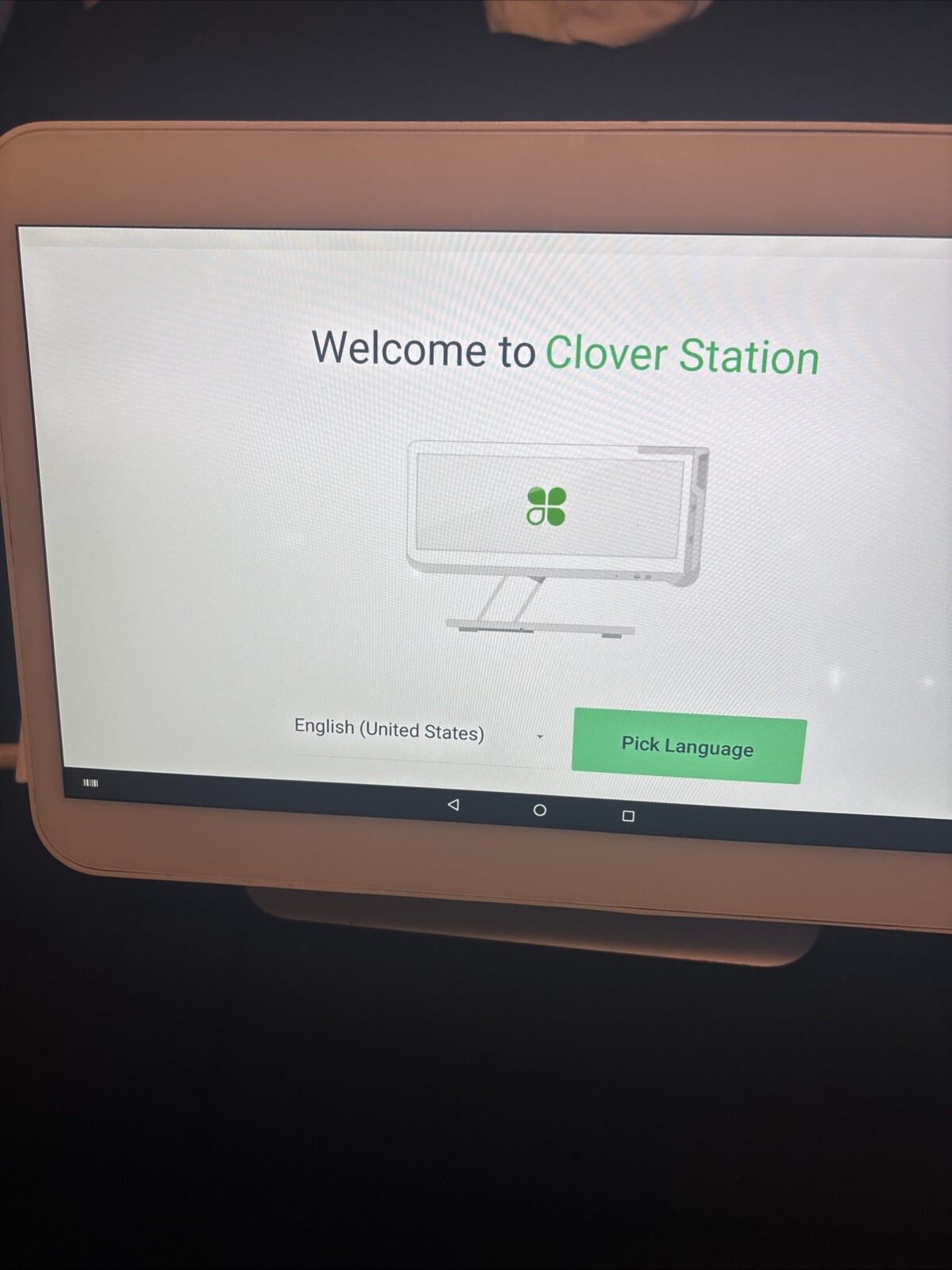 Clover Station POS System Model C500 #1090 z56/21