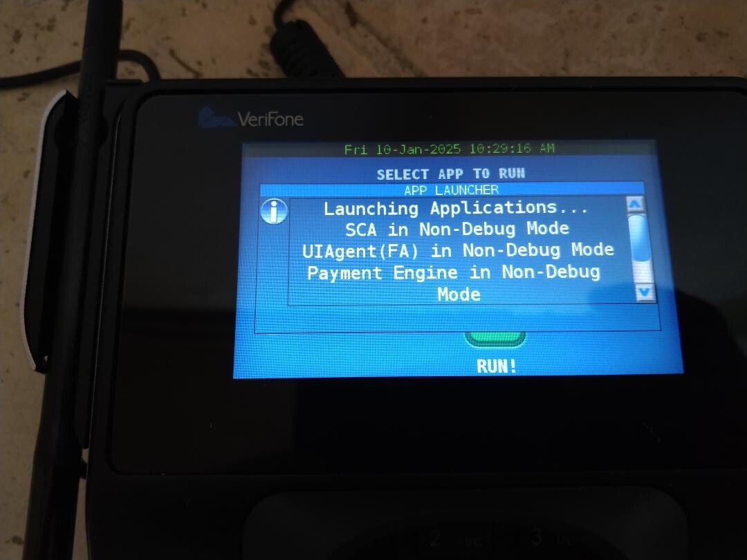 VeriFone MX 915 Credit Card Pinpad Terminal W/Chip Reader Stylus REFURBISHED