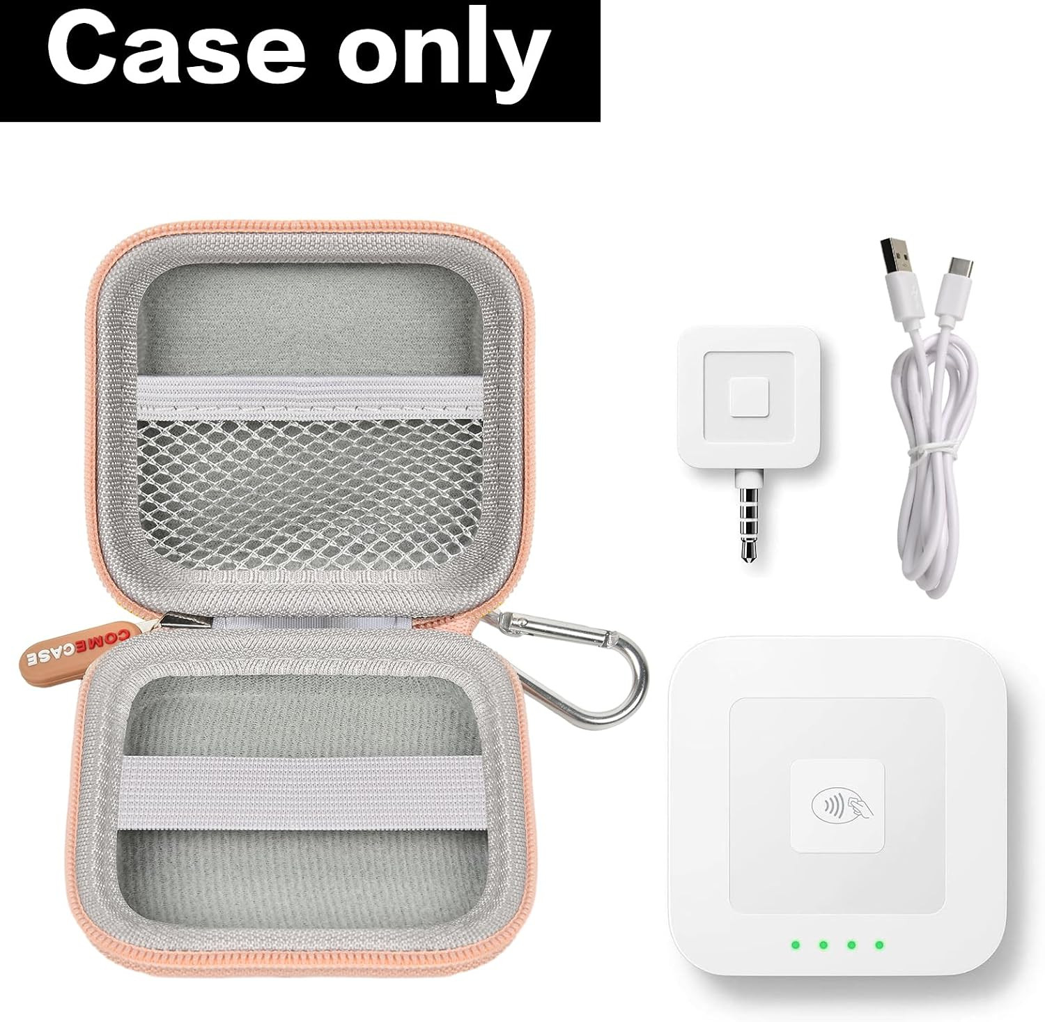 COMECASE Hard Case for Square Reader for Contactless and Chip (2Nd Gen) | Hard E