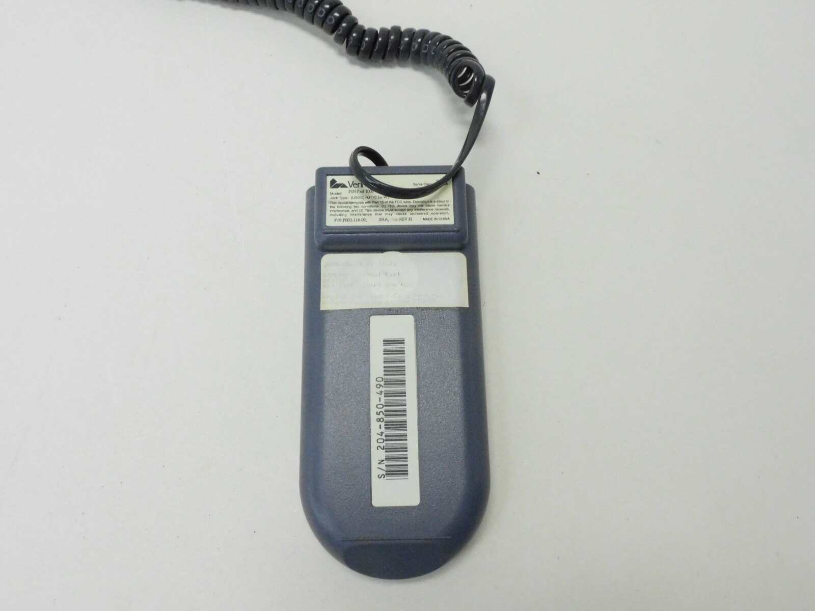 VeriFone Pin Pad 1000 Keypad RJ11C Credit Card System