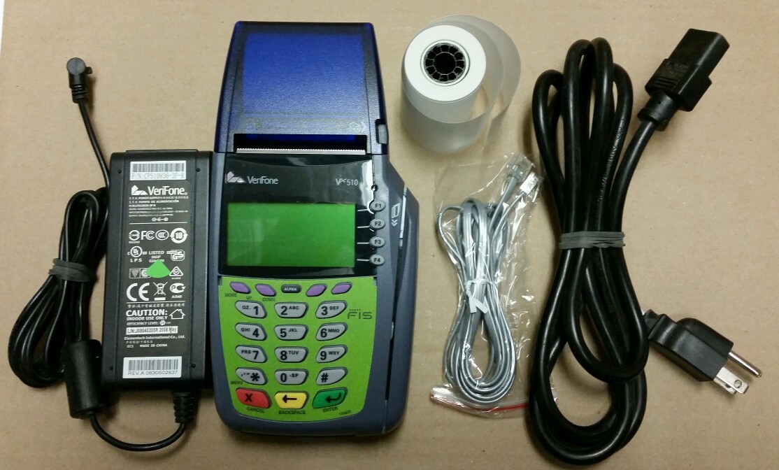 Verifone Vx510 Dial Credit Card Terminal with Warranty