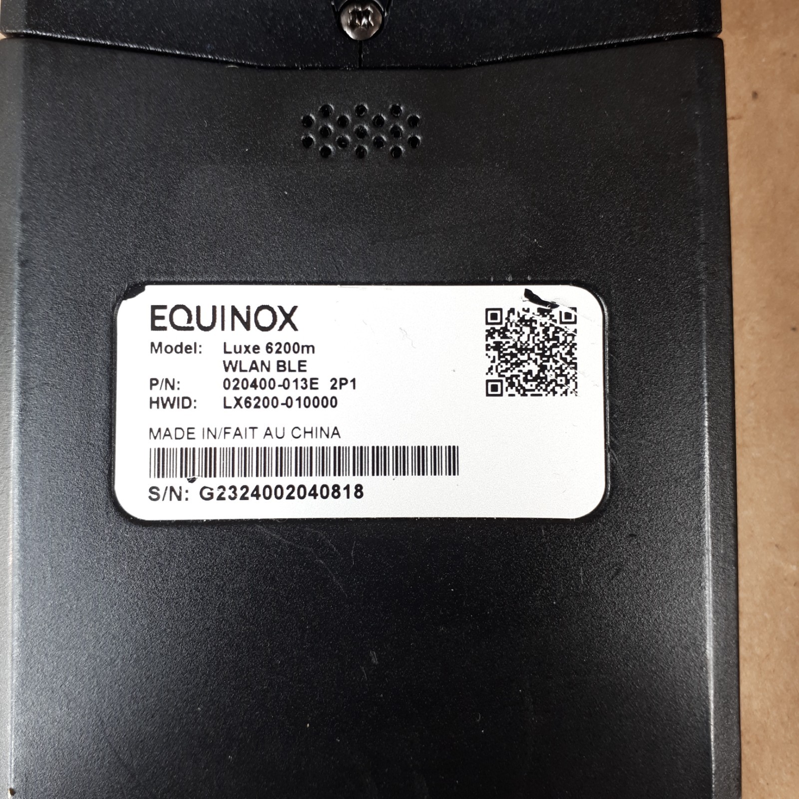 Equinox Luxe 6200m WLAN Payment Terminal Printer LX6200-010000 Lot of 2 E7042