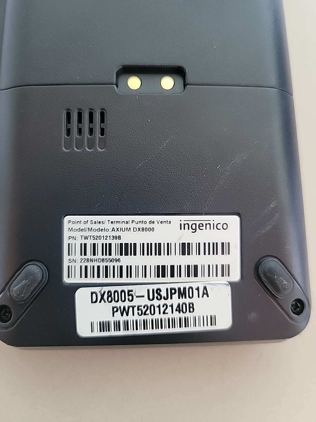 Ingenico Axium DX8000 Payment Terminal *PARTS
