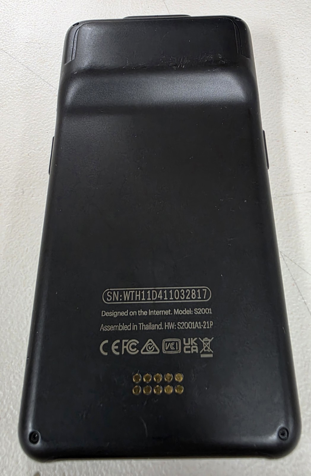 Shopify POS GO S2001 Handheld Portable Card Reader & Scanner VUORI FOR PARTS ONL