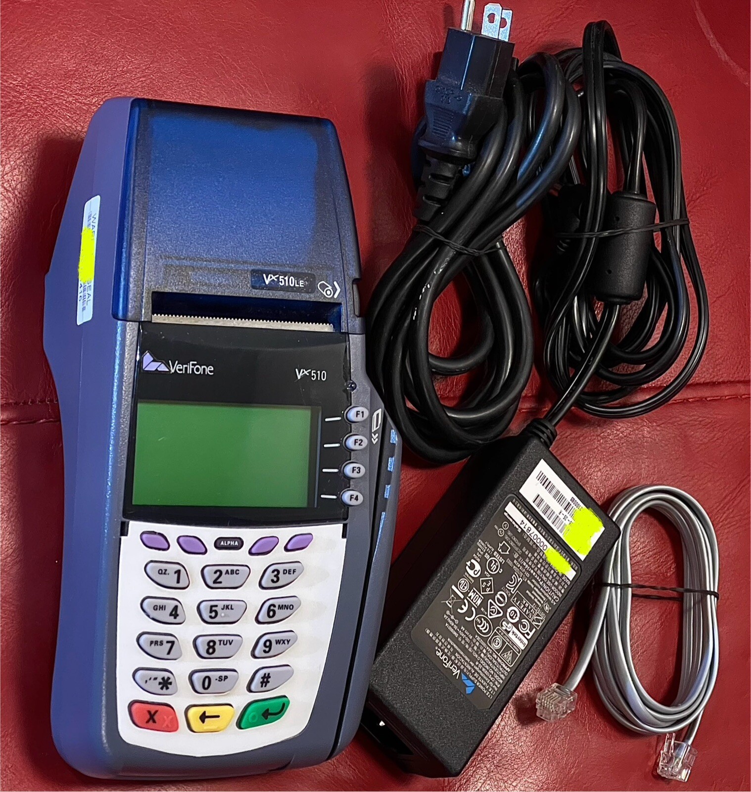 VERIFONE VX510 Credit Card POS Terminal DIAL/ETH + Swipe Reader vx 510le LE 5100