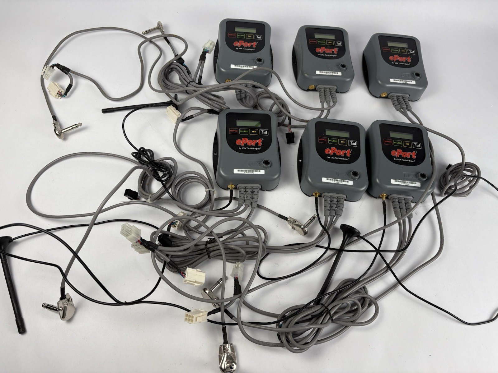 Lot 6 USA Technologies ePort G8-A Cashless Payment System Untested Surplus