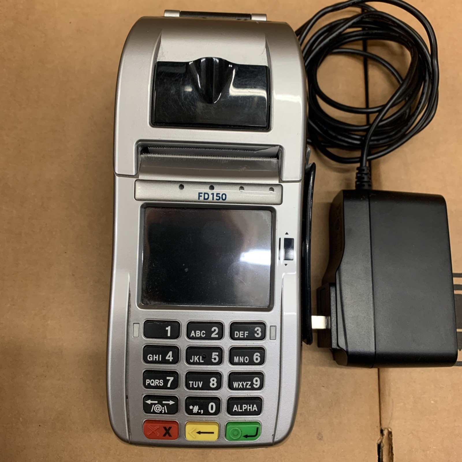**Read Description** FirstData FD150 Credit Card Terminal – As-Is