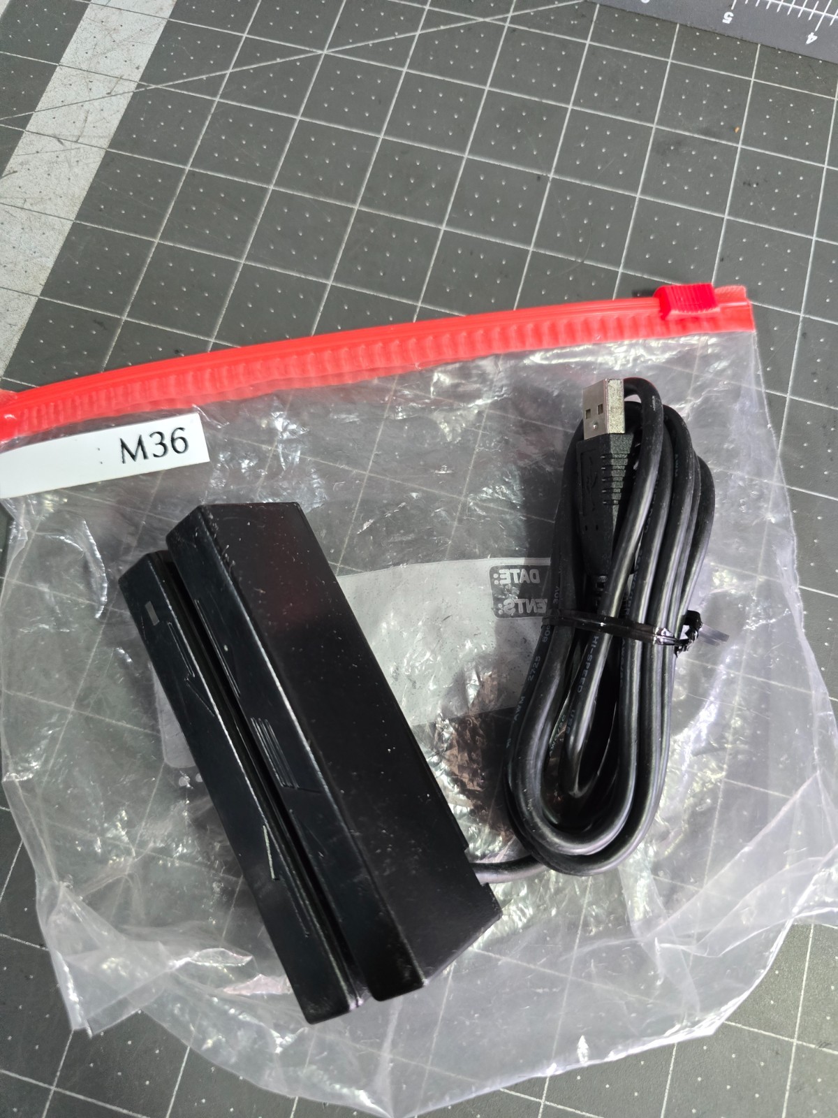 🍀 NEW DEMO! MAGTEK MT-211 21040102 USB HID CREDIT CARD SWIPE READER TRACK 1/2/3