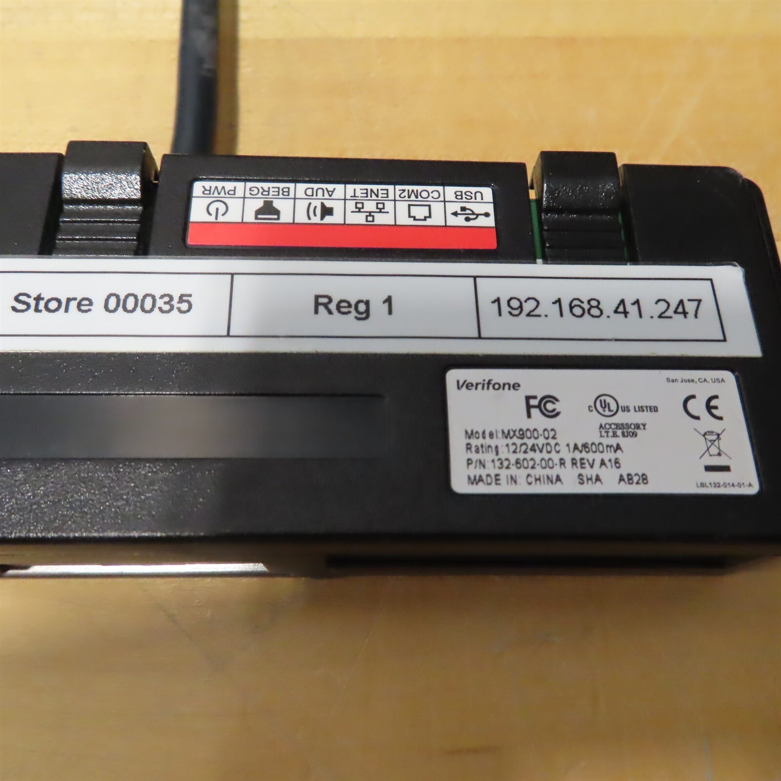 Lot VeriFone MX-915 M132-409-01-R E335, MX900-02, 24173-02-R