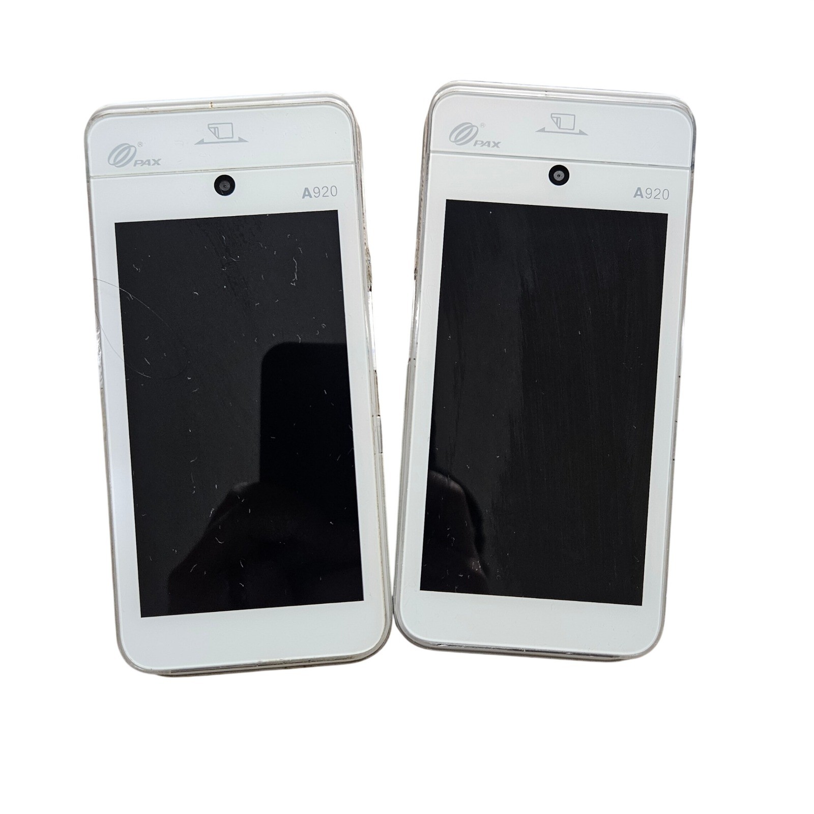 Lot of 2 PAX A920 Smart Mobile Payment POS Terminals WiFi LTE For Parts Untested