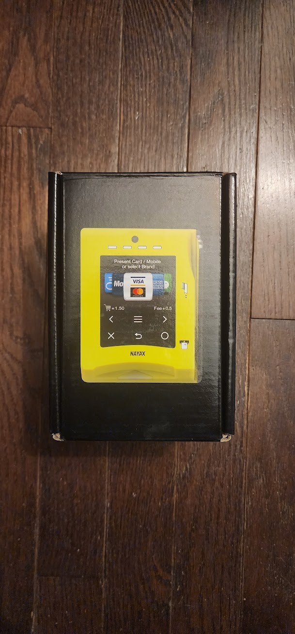 Nayax Pulse VPOS Touch Credit Card Reader Cashless Payment Device