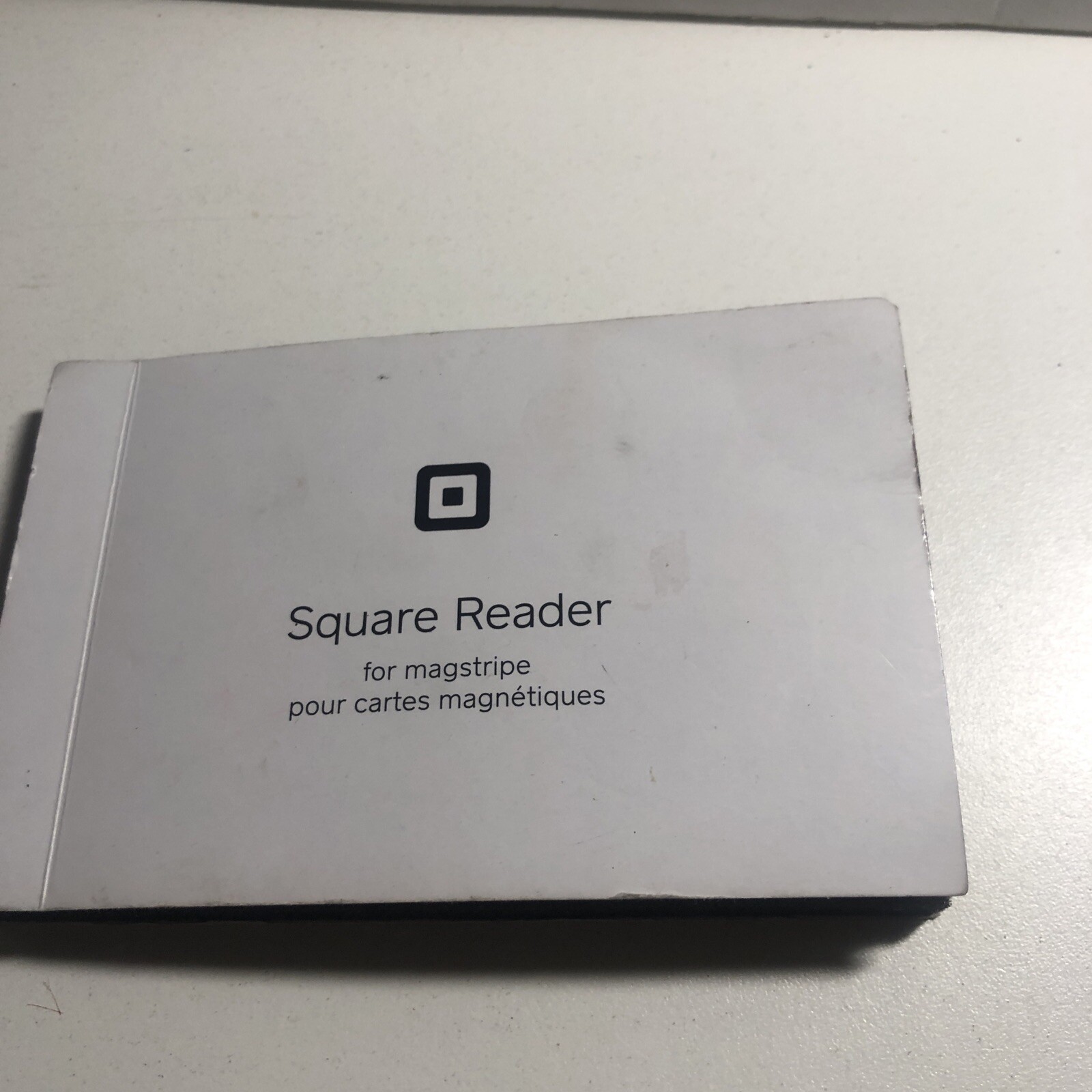 Square A-PKG-0206-01 Credit Debit Card Reader – White for Apple iPhone and…