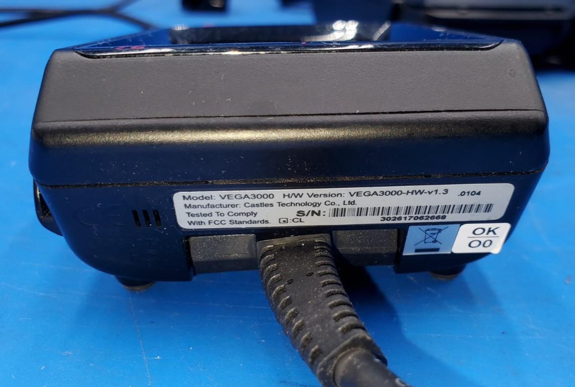 Lot of 6/ DEJAVOO Z6 CREDIT CARD TERMINAL MODEL VEGA3000