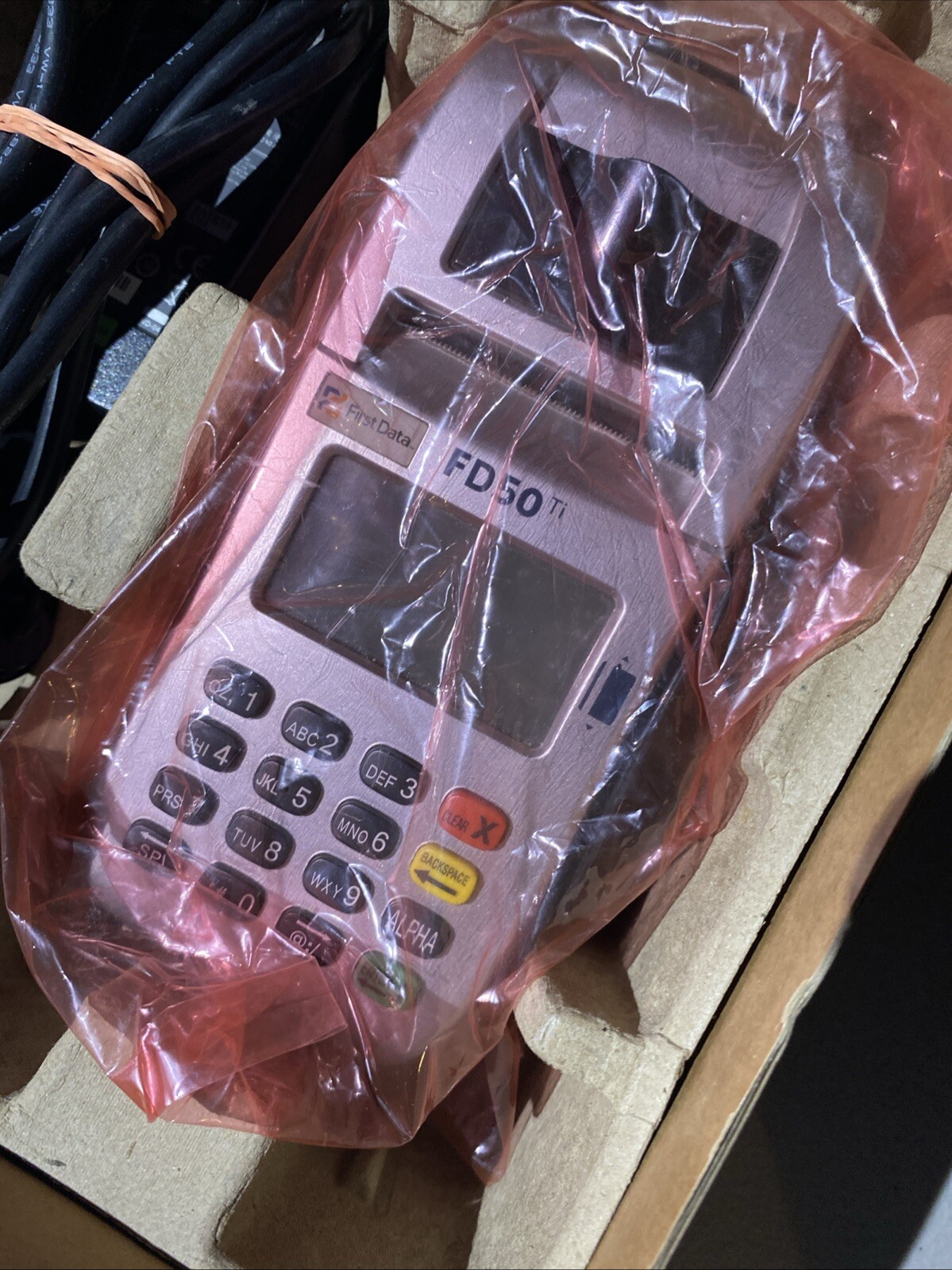 NEW In Box First Data FD50 Credit Card Terminal