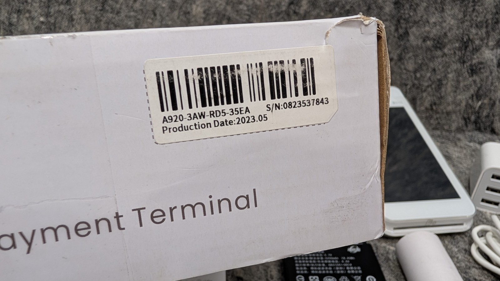 PAX A920 5″ Touchscreen Thermal Printer Dual Camera Mobile Payment Terminal NEW