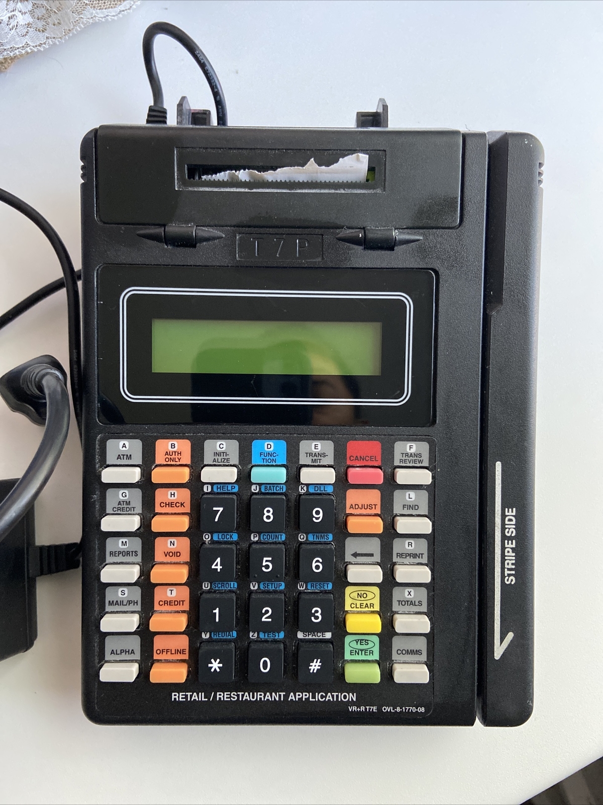 Used Hypercom T7P 512K-Thermal print credit card terminal