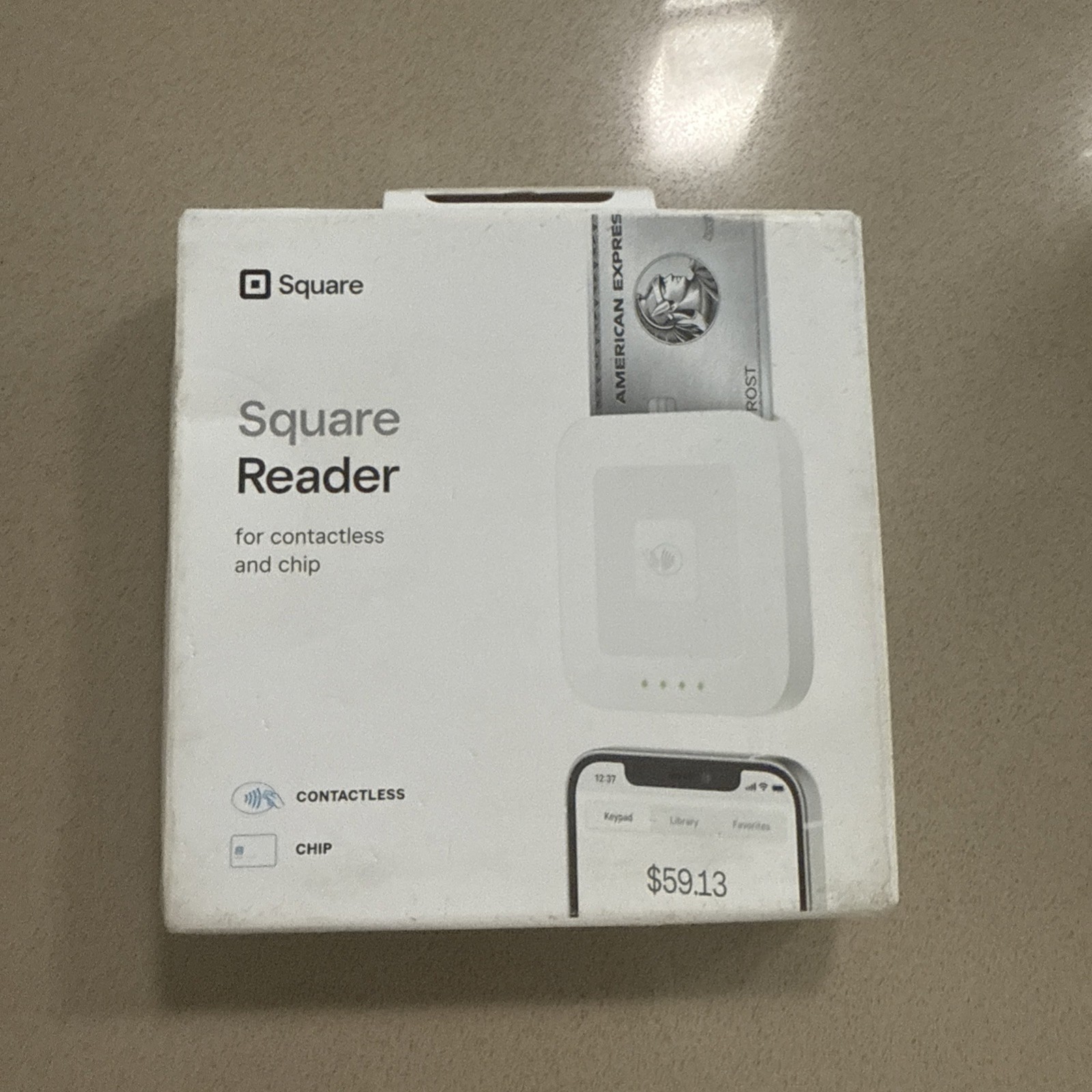 NEW SQUARE READER FOR CONTACTLESS AND CHIP A-SKU-0792