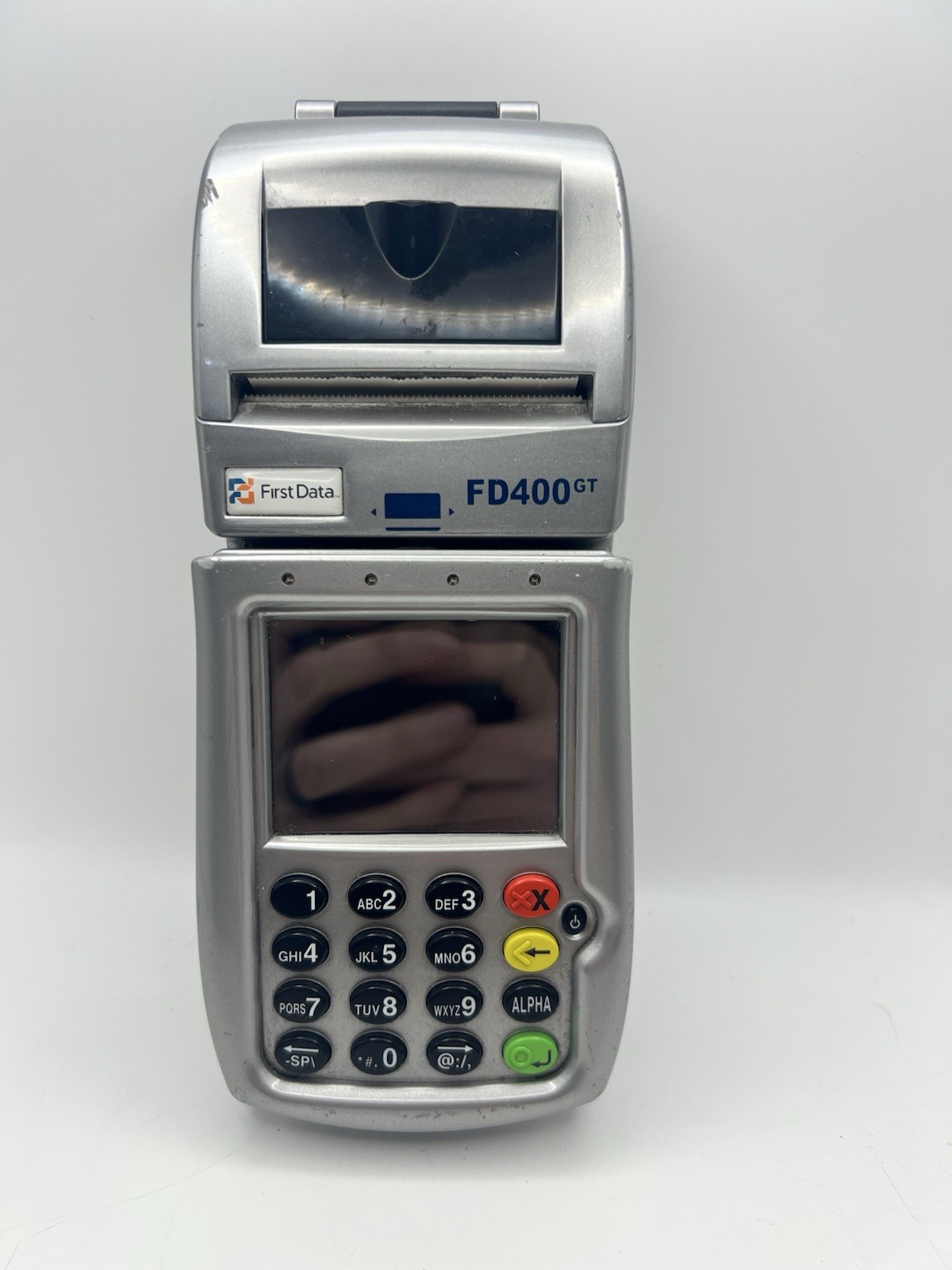 First Data FD400GT Credit Card Terminal Thermal Debit Card Machine Untested