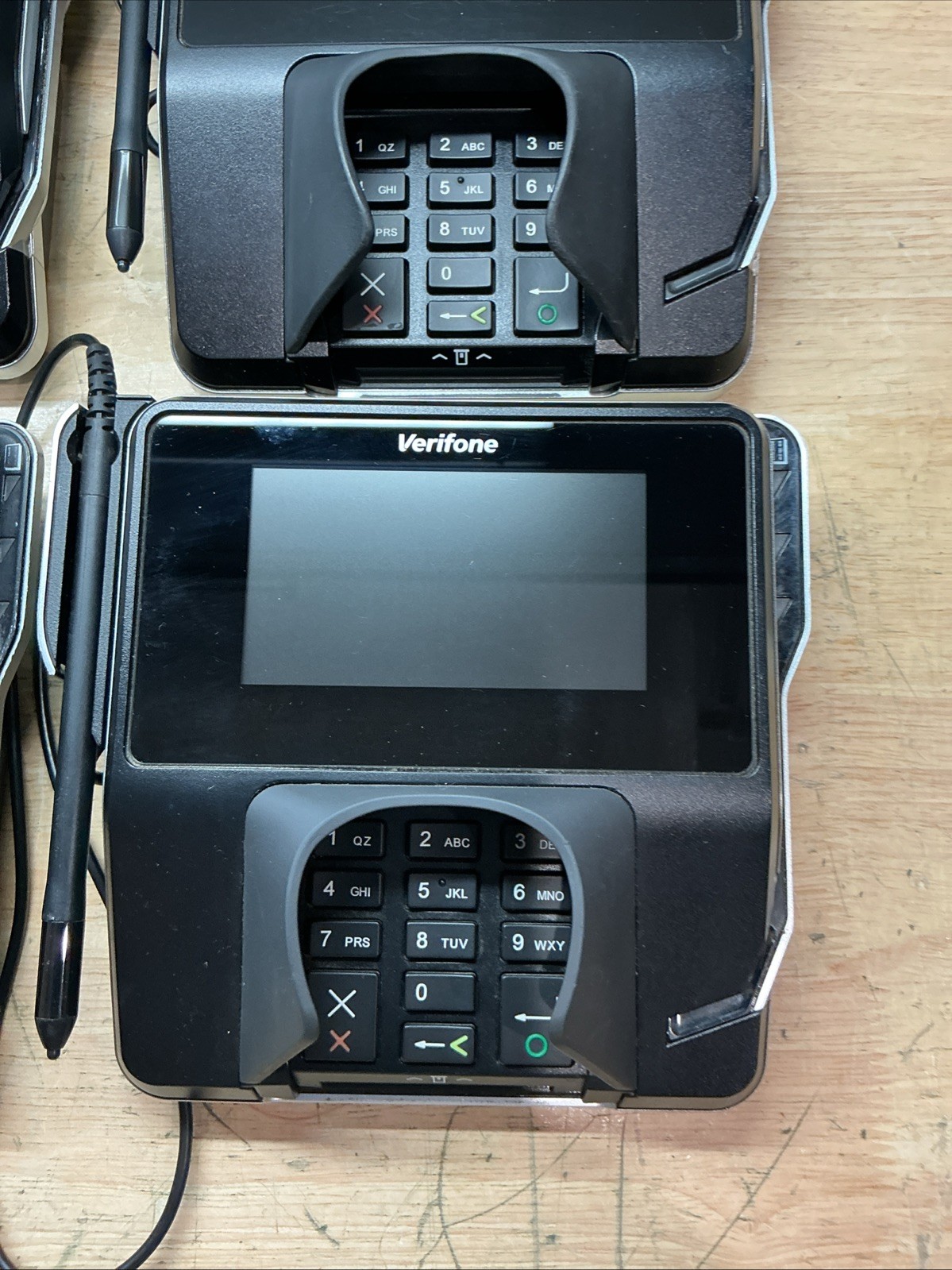 Verifone MX915 Credit Card Terminal Lot Of Four Pin Pads M177-409-01-R