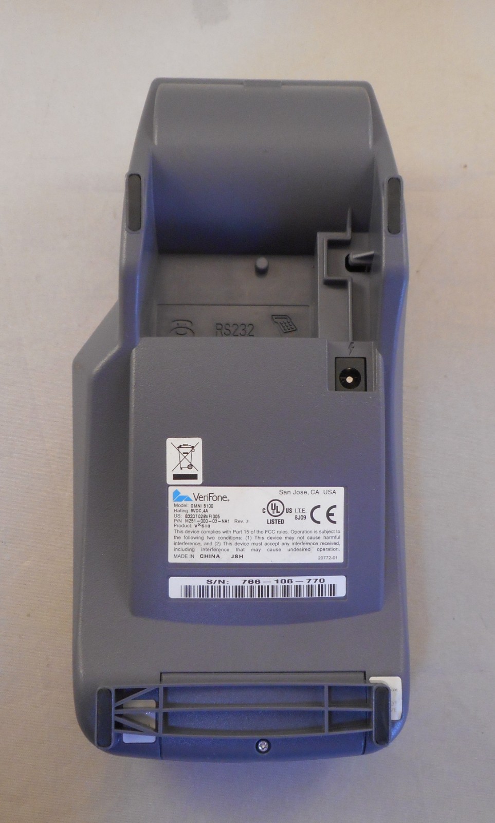 VeriFone omni 3730 Vx510 Credit Card Terminal