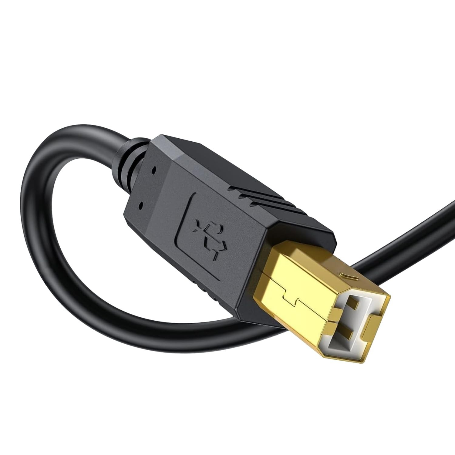 30ft USB 2.0 A to B Printer Cable for Printers, Scanners & Copiers High-Speed…