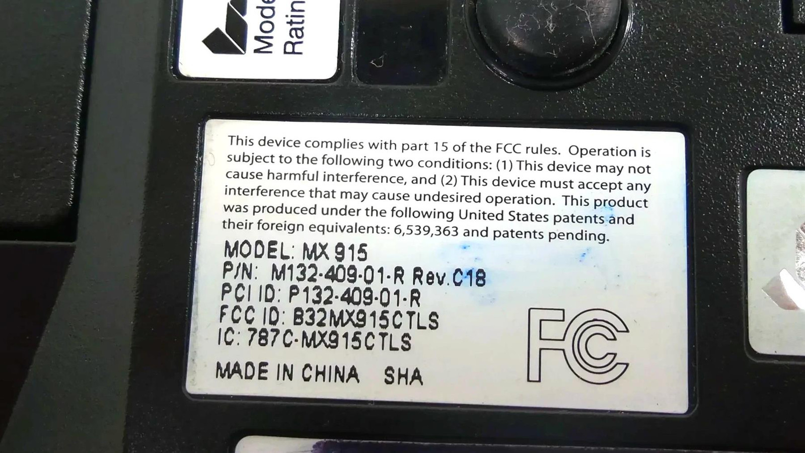 Lot of 3 VeriFone MX915 Credit Card Payment Terminal MX900-03 – Free Shipping