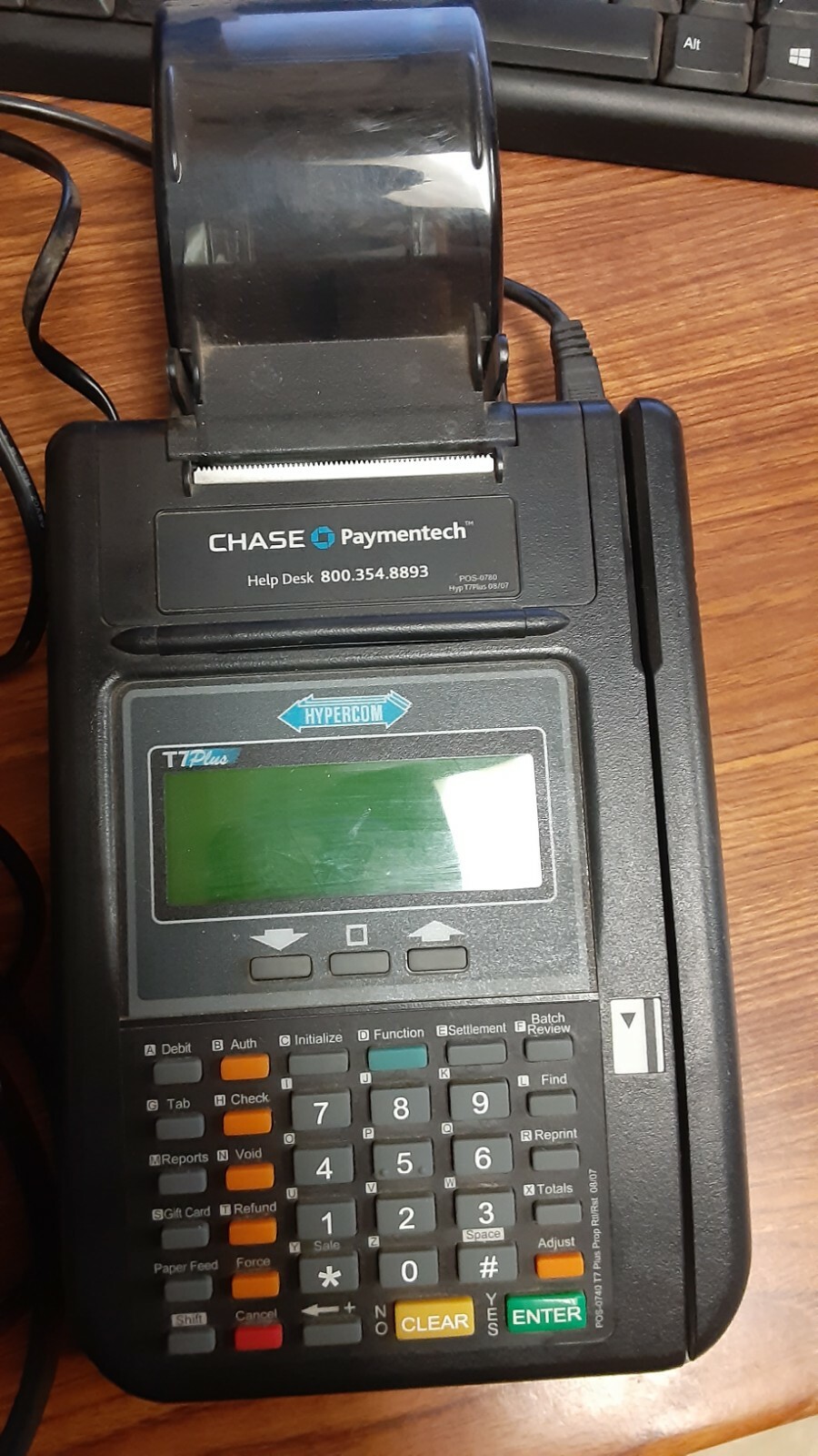 Hypercom T7 plus Credit Card Terminal