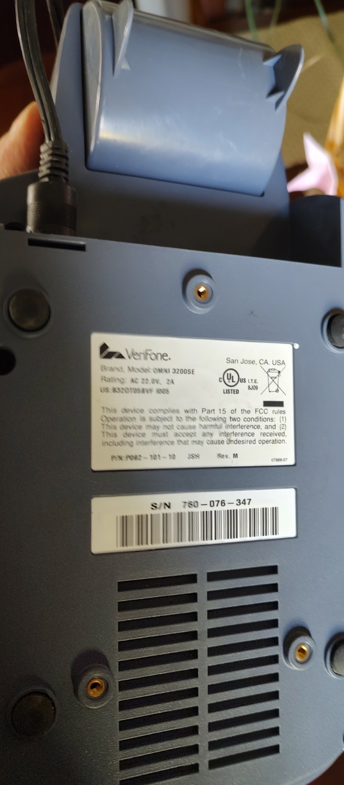 Verifone VX520 EMV NFC