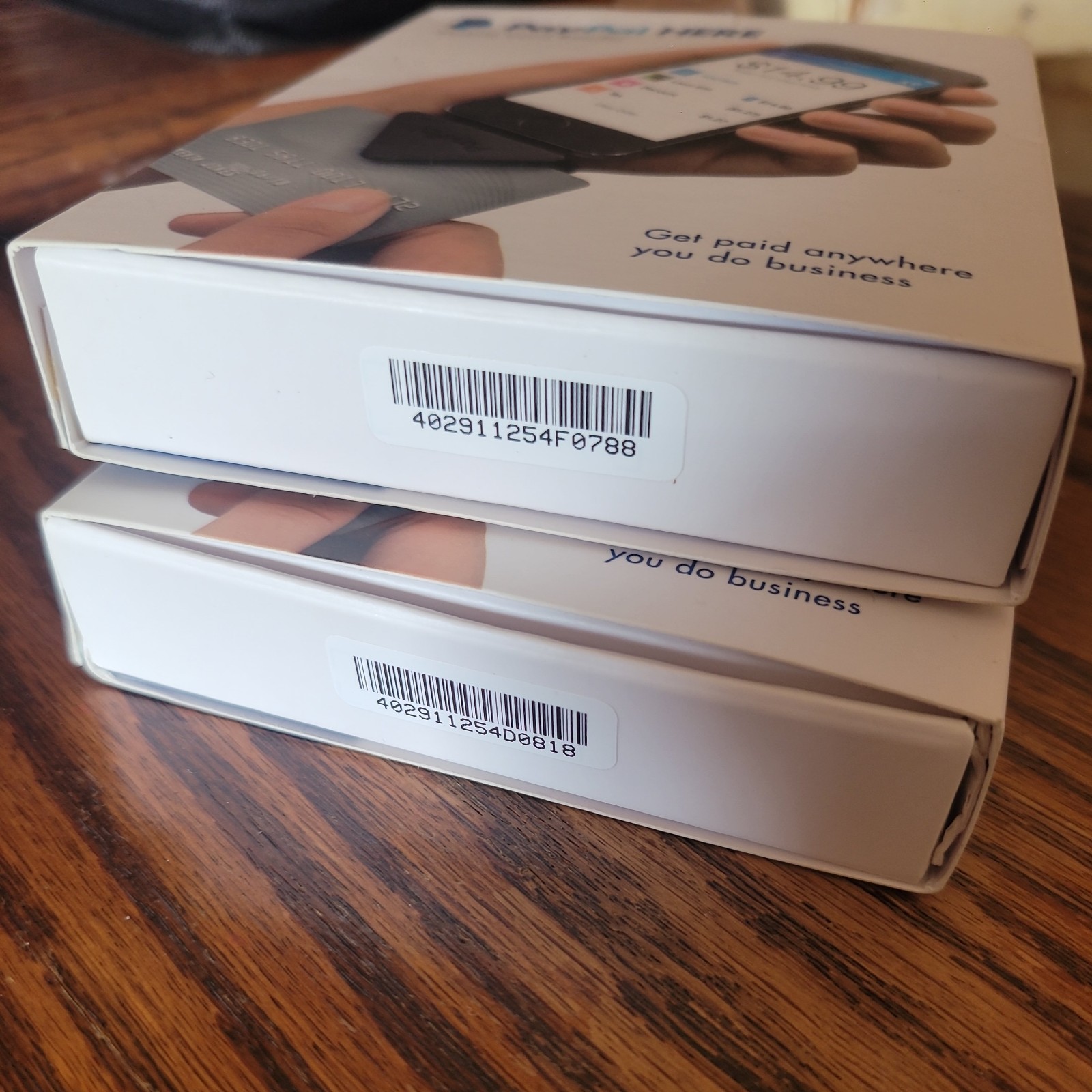 PayPal Mobile Credit Card Reader Swiper For iPhone and Android Aux 3.5mm qty. 2