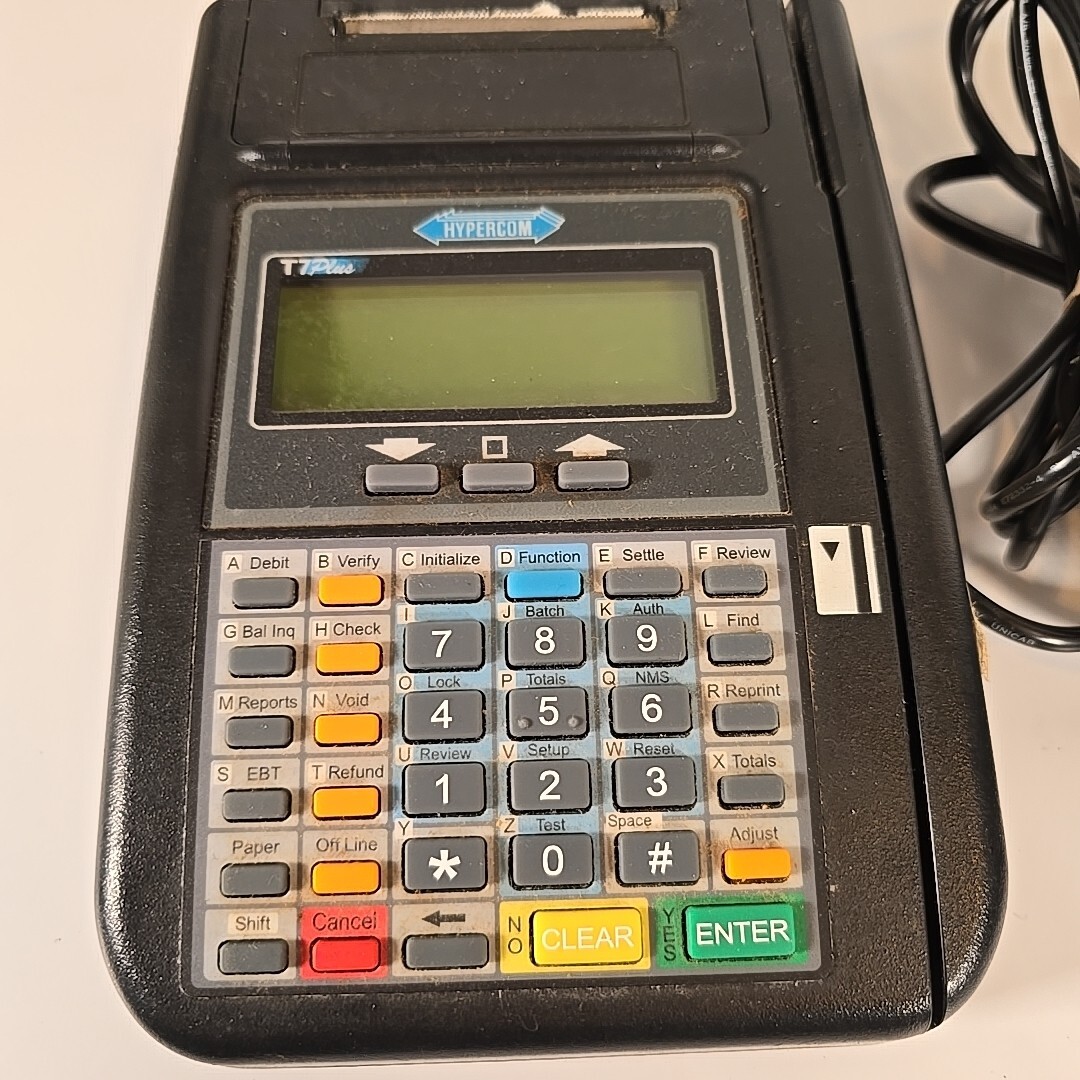 Hypercom T7Plus Credit Card Machine Reader