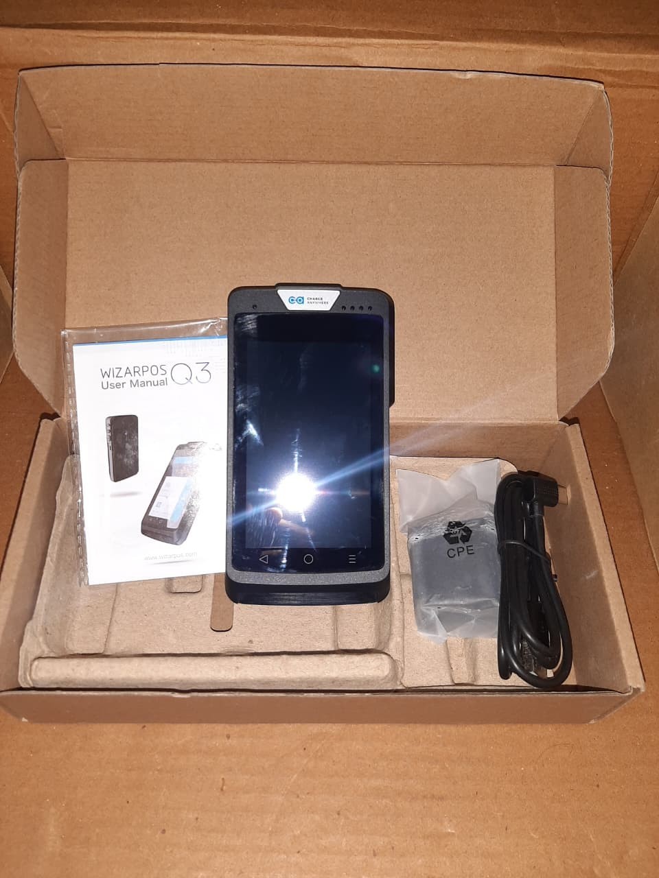 DEJAVOO WIZARPOS Q3 SMART POS TERMINAL TOUCH SCREEN