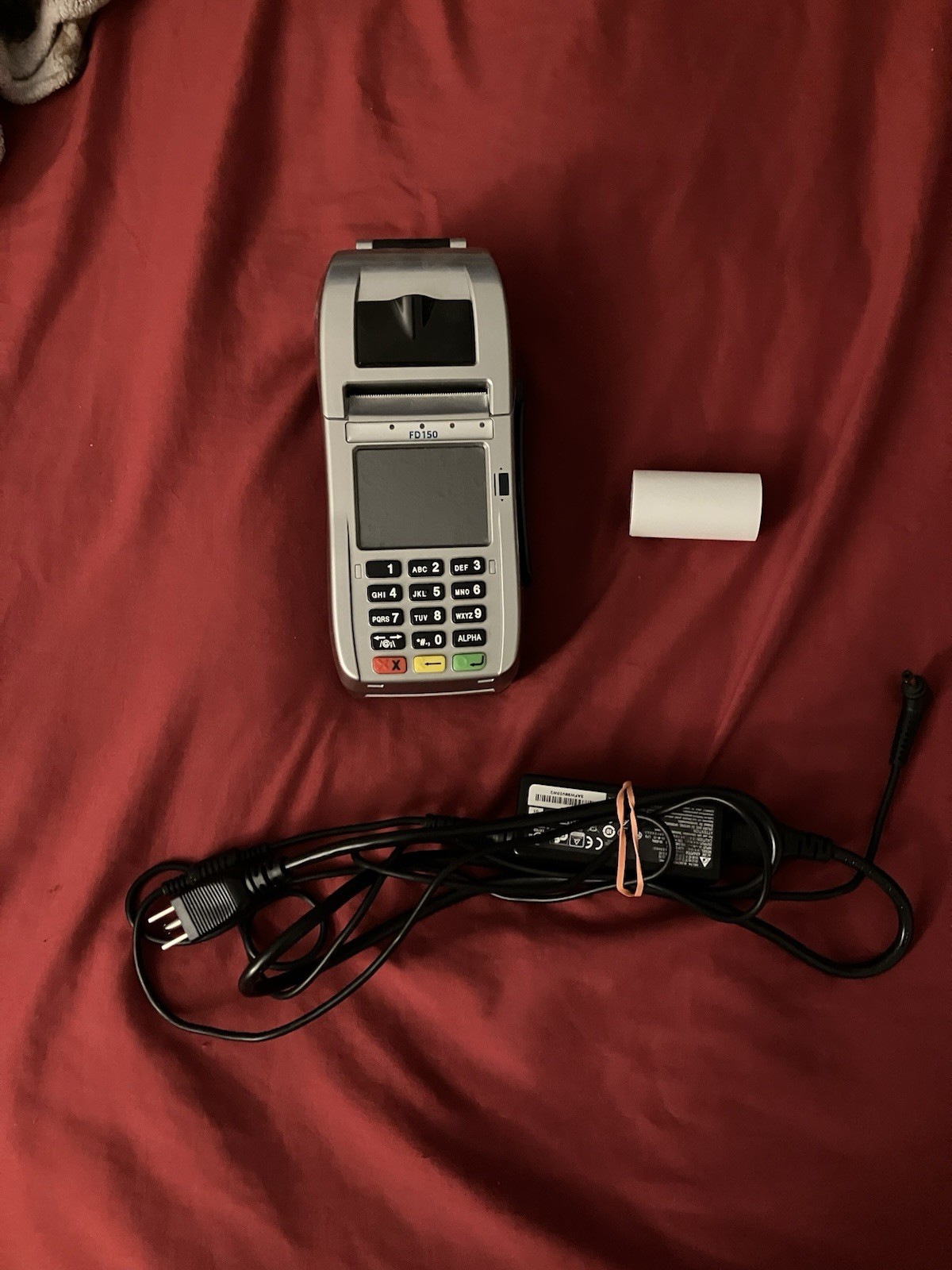 First Data FD150 Credit Card Terminal FD150-350 Wired Connectivity *UNLOCKED*