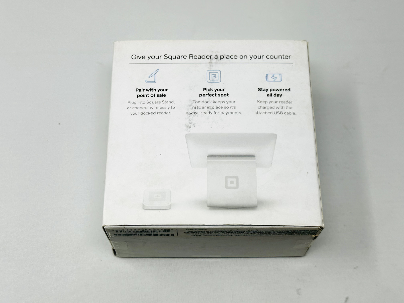 Square A-SKU-0120 Dock for Square Reader Contactless Credit Card Reader – NEW
