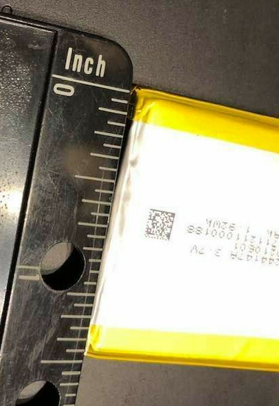 3.7v 520mAh BATTERY FOR S6 S8 SQUARE CHIP READER