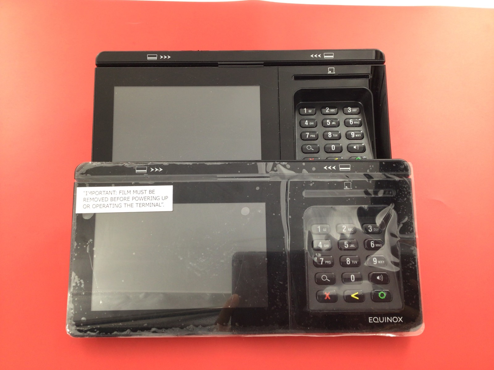 Equinox Luxe 8500i Terminal ONLY Lot of 2 ( UNTESTED/AS IS )