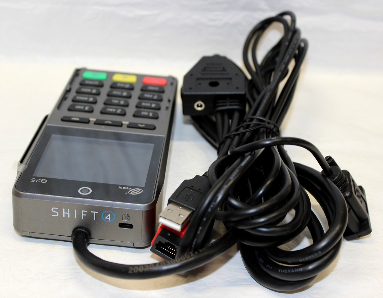 PAX Q25 SHIFT4 Smart PIN Pad (Q25-0UA-R75-04LA) POS Terminal NEW IN BOX