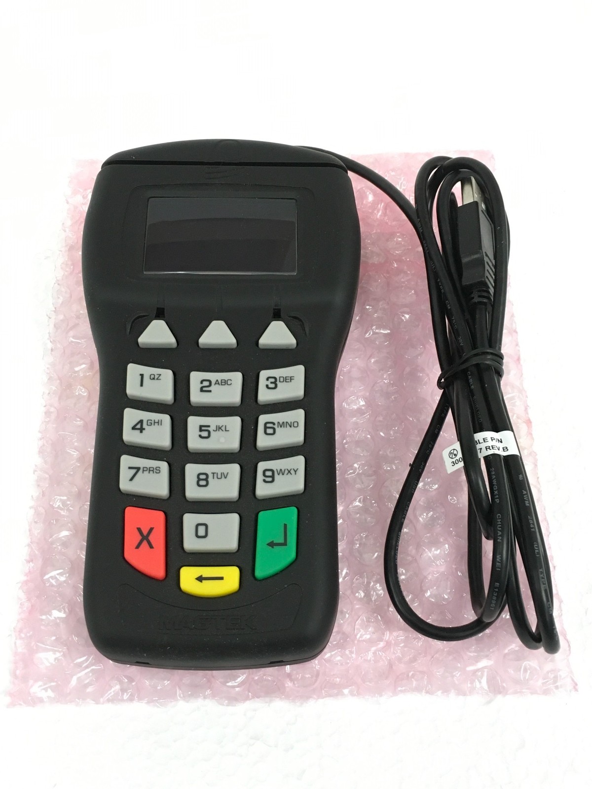 NEW MagTek 30050200 PIN Pad LCD 3-Track Magnetic Stripe Card Reader USB FREESHIP