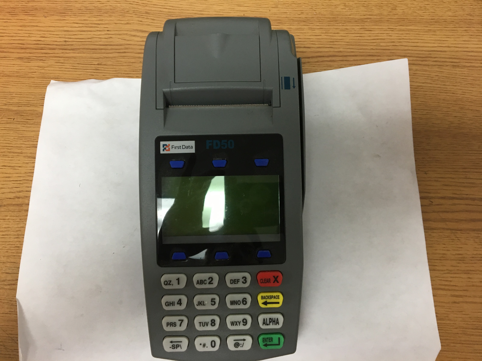 First Data FD-50 Credit Card Merchant Terminal