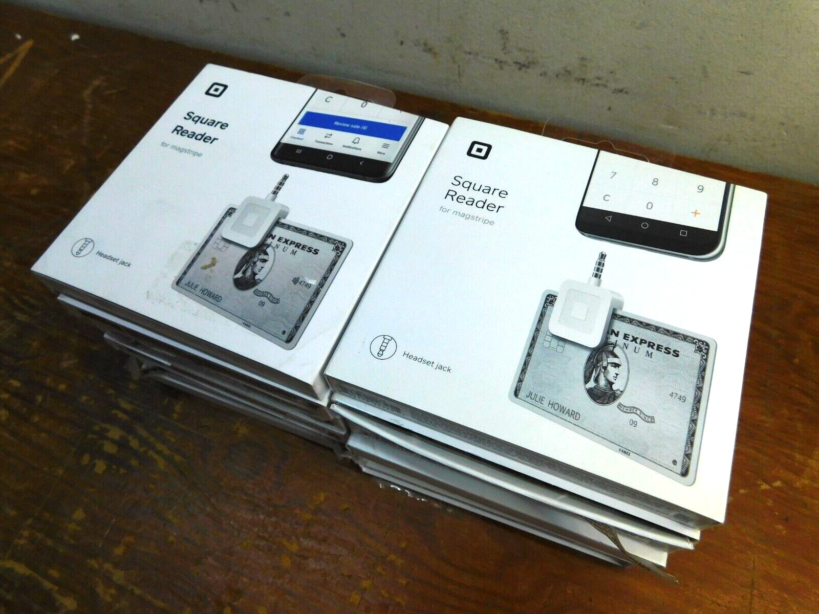 Lot of 12 Square Reader for magstripe headset jack