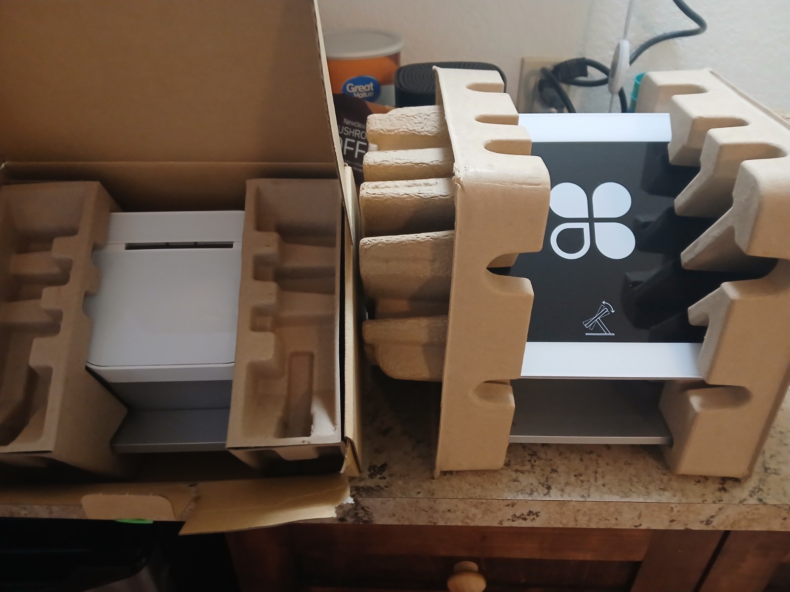 Clover Station Solo C501 POS System Register, Receipt Printer And Cables