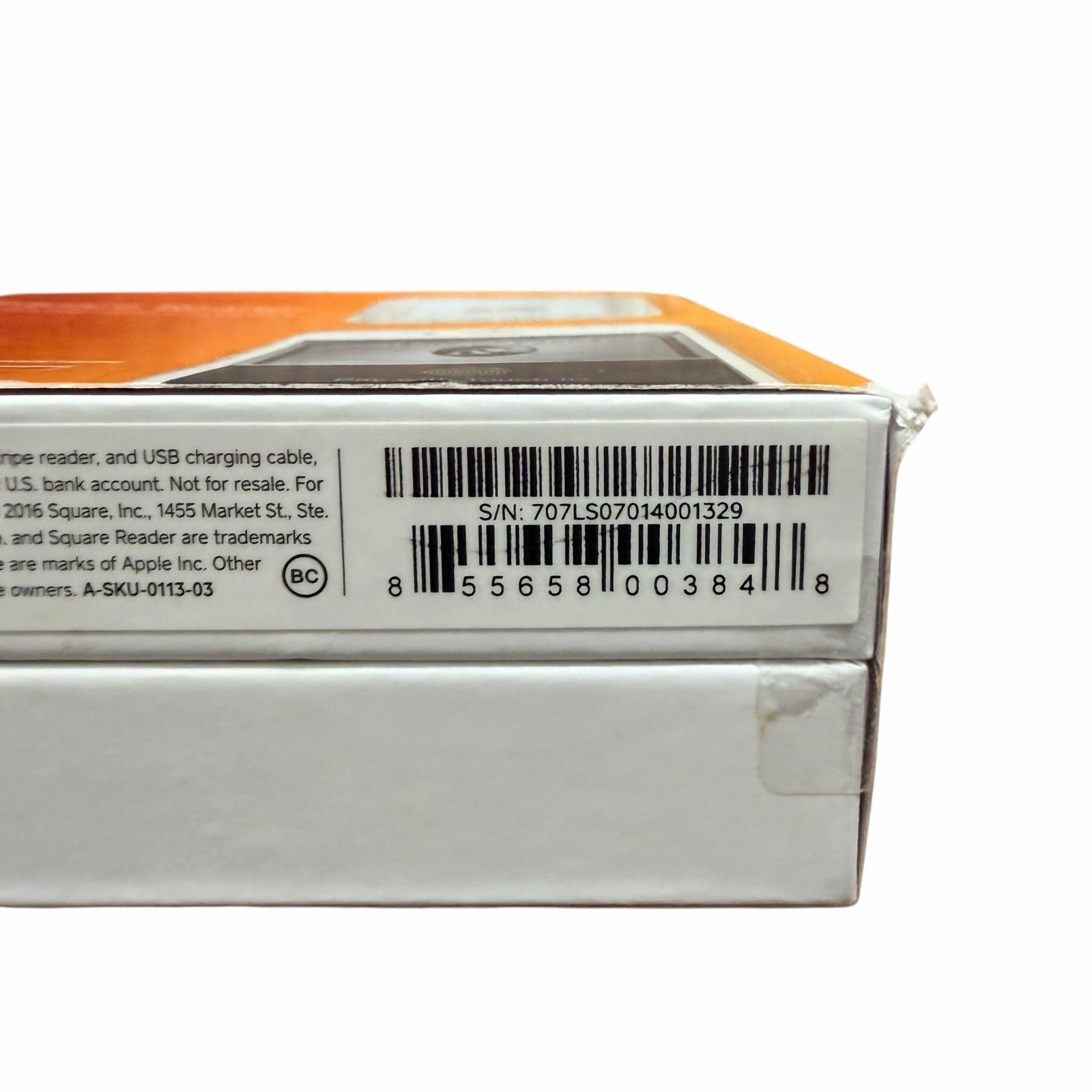 Square Credit Card Reader for Contactless and Chip Machine A-SKU-0113 – Sealed