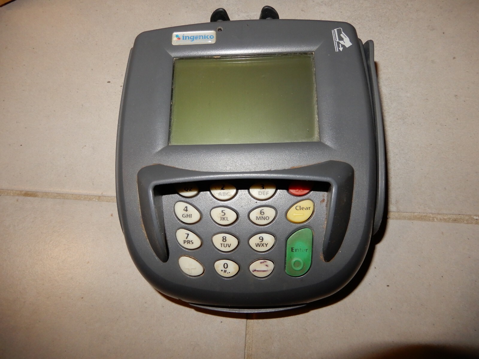 Ingenico i6550 Passport POS CC Credit Card Transaction Terminal Reader Gilbarco