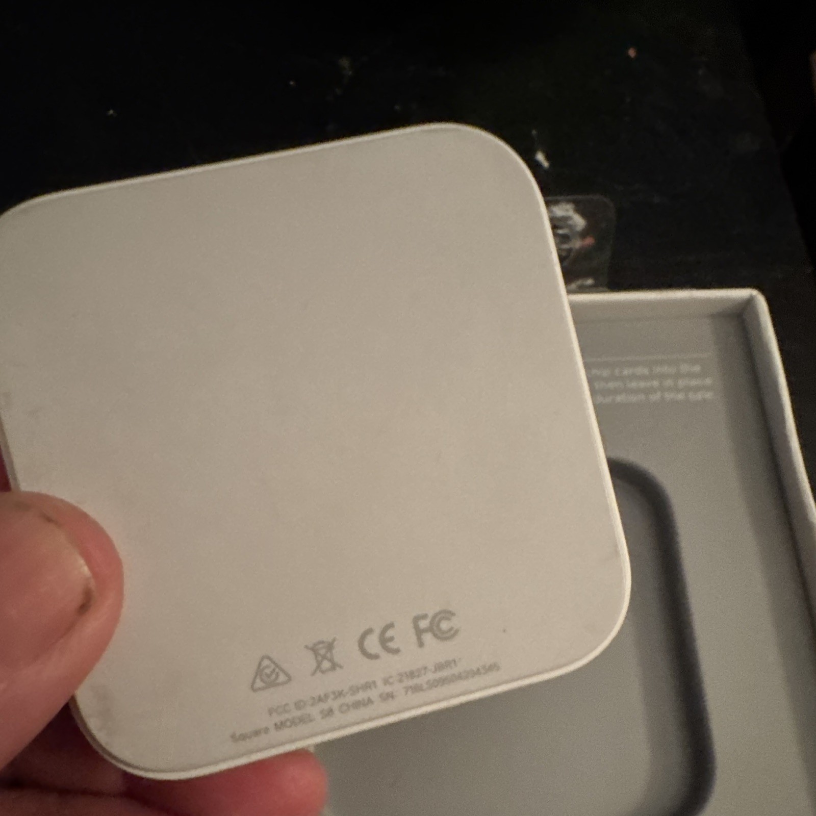 Square Reader Wireless Contactless/Chip/Magstripe Card Reader w/ USB, iPhone