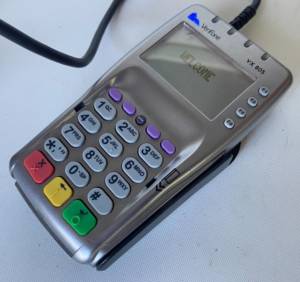 Verifone VX805 CTLS Credit Card Terminal Machine with Internet Cord