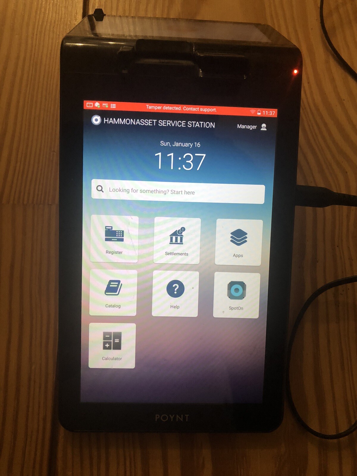 Poynt Smart Terminal POS Wireless Credit Card Reader Scanner SpotOn