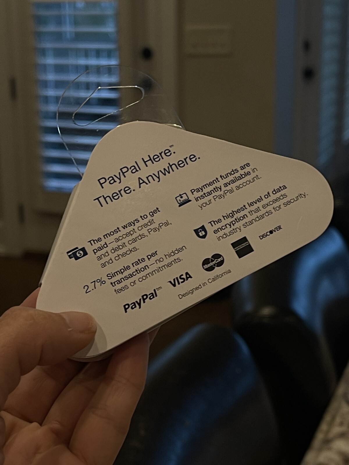 PayPal Mobile Card Reader for Apple iOS or Android Devices