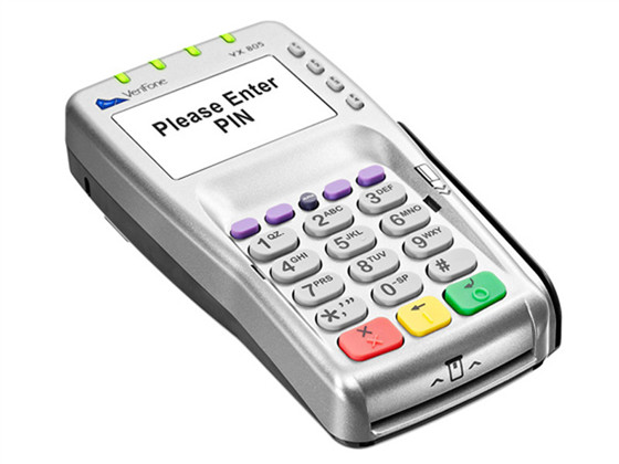 Verifone VX-805 Pin Pad Card Reader 160mb Keypad