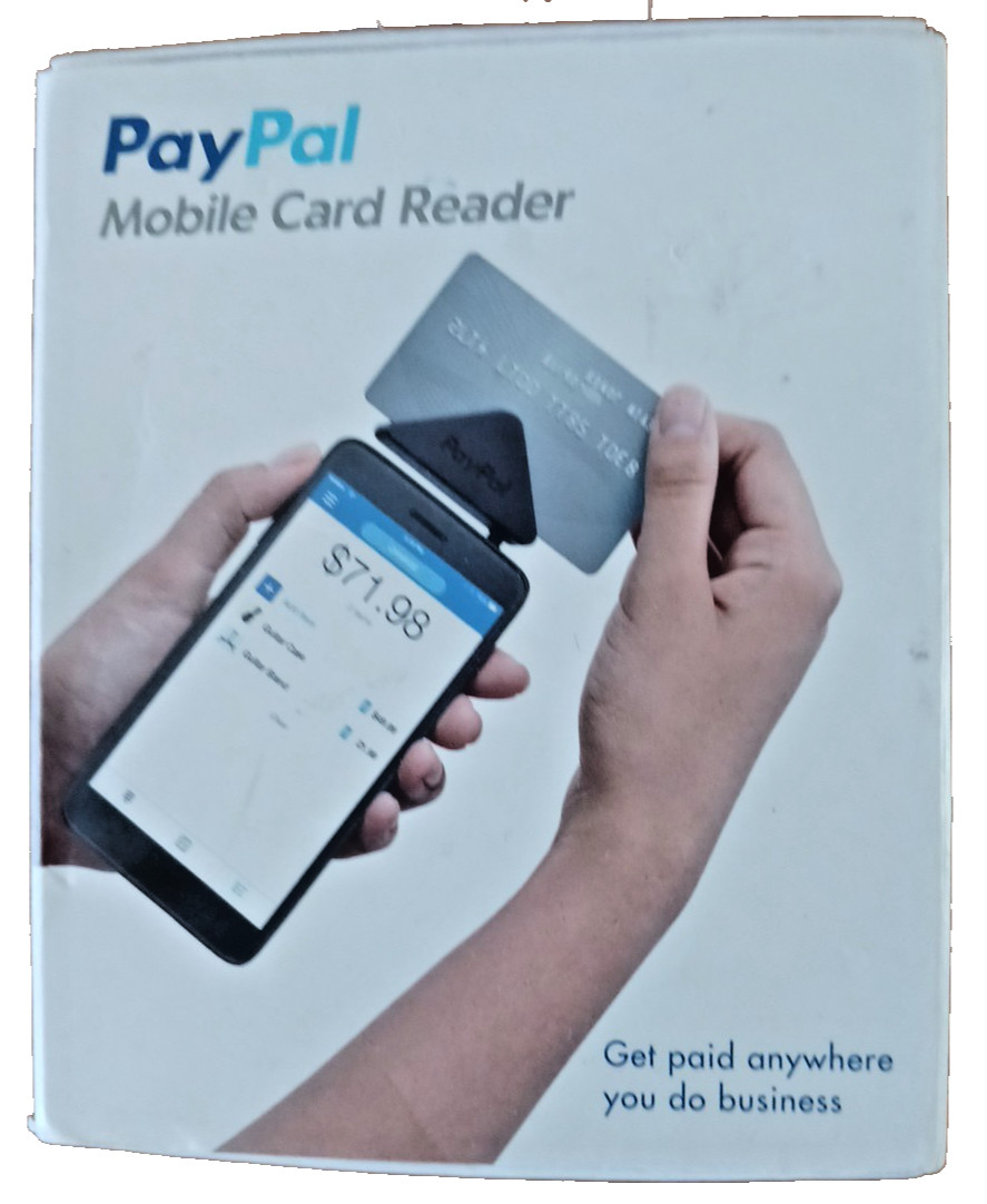 PayPal Mobile Credit Card Reader Swiper For iPhone and Android