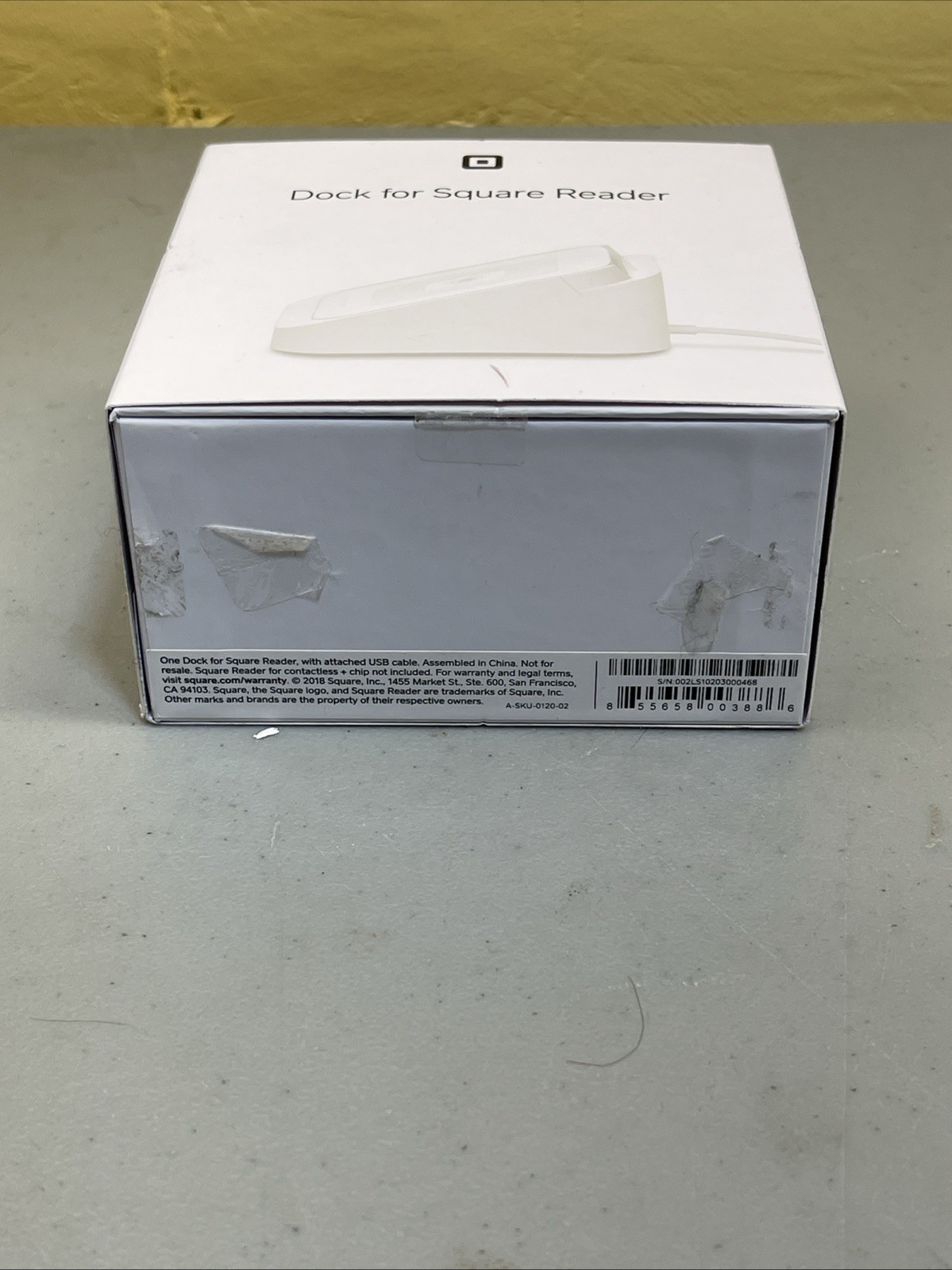 Dock for Square Contactless Credit Card Reader A-SKU-0120 *DOCK ONLY*