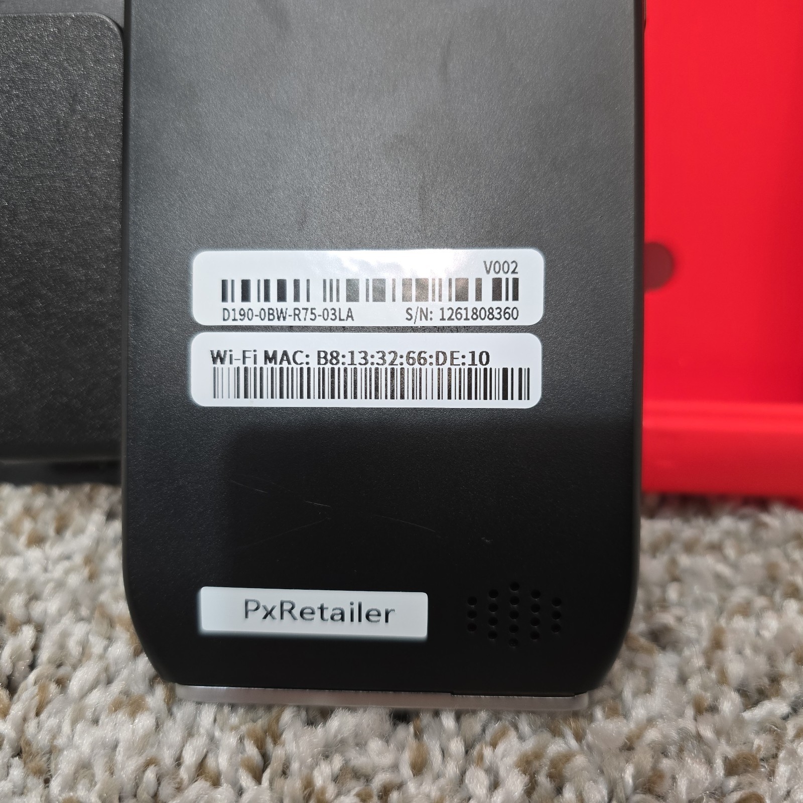 PAX D190 Advanced MiniPOS Terminal Mobile Contactless Payment – FOR PARTS REPAIR